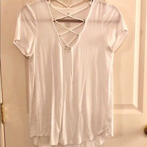 Strappy White AE Shirt